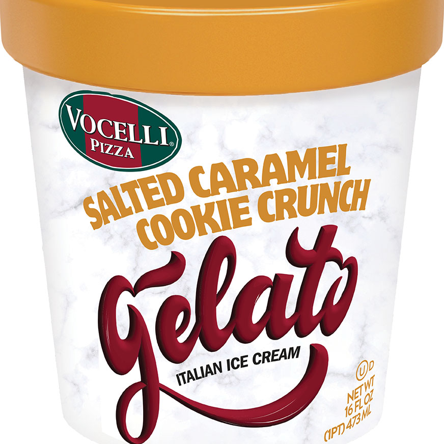 SALTED CARAMEL COOKIE CRUNCH GELATO image