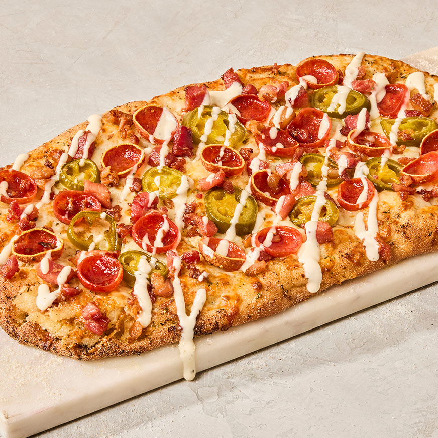PEPPERONI, JALAPEÑO, PINSA image