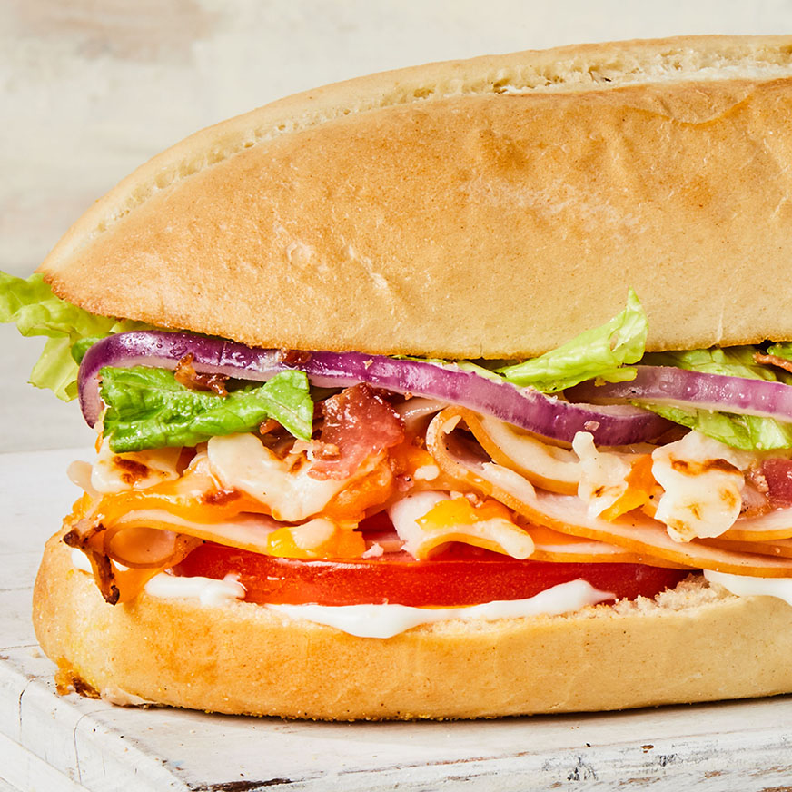 TURKEY BACON CHEDDAR SUB image